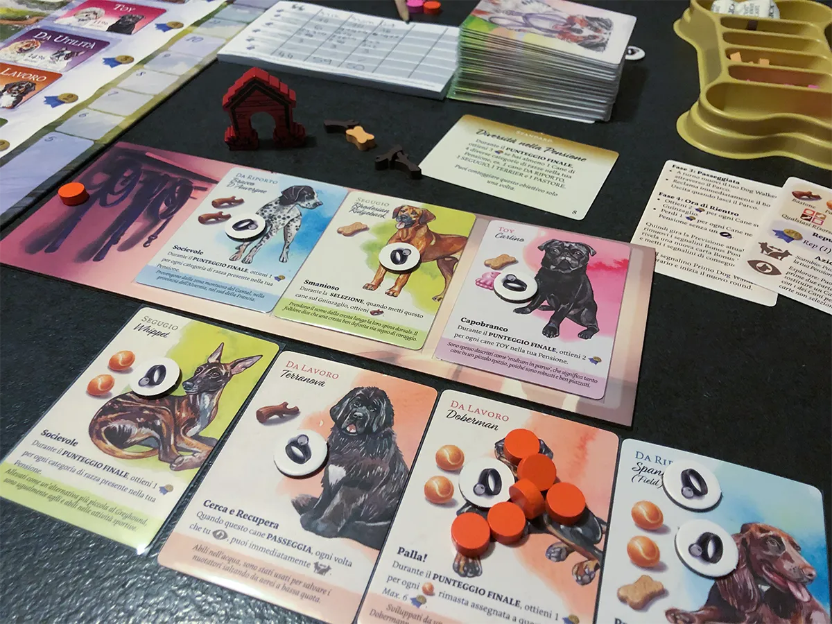 DOG PARK: un gioco da tavolo dove portare a spasso i vostri amici a 4 zampe!